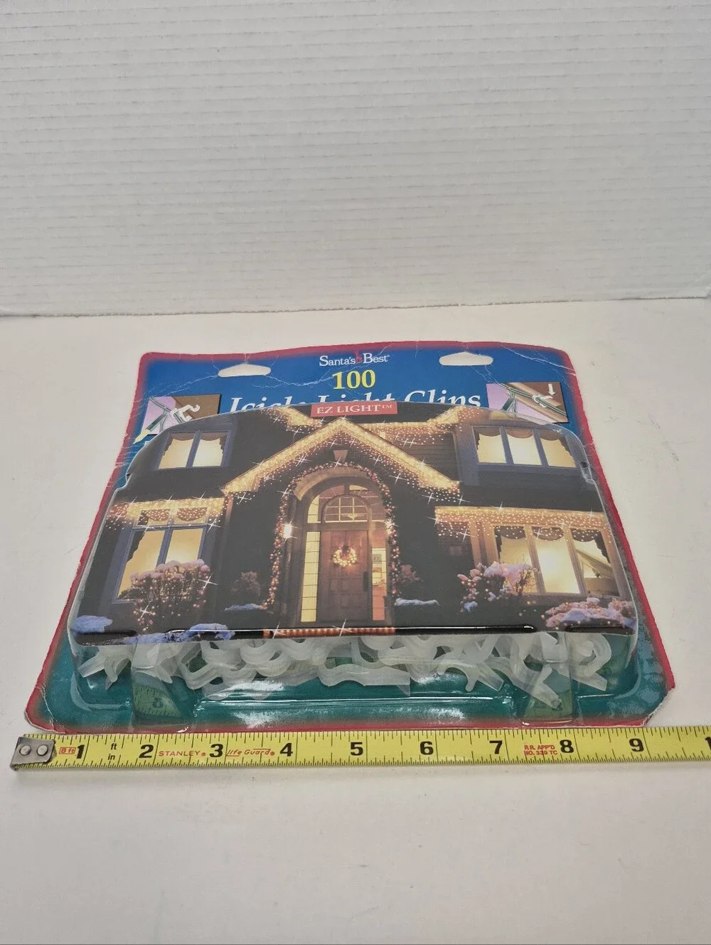 Santa's Best EZ Light 100 Icicle Light Clips Clear